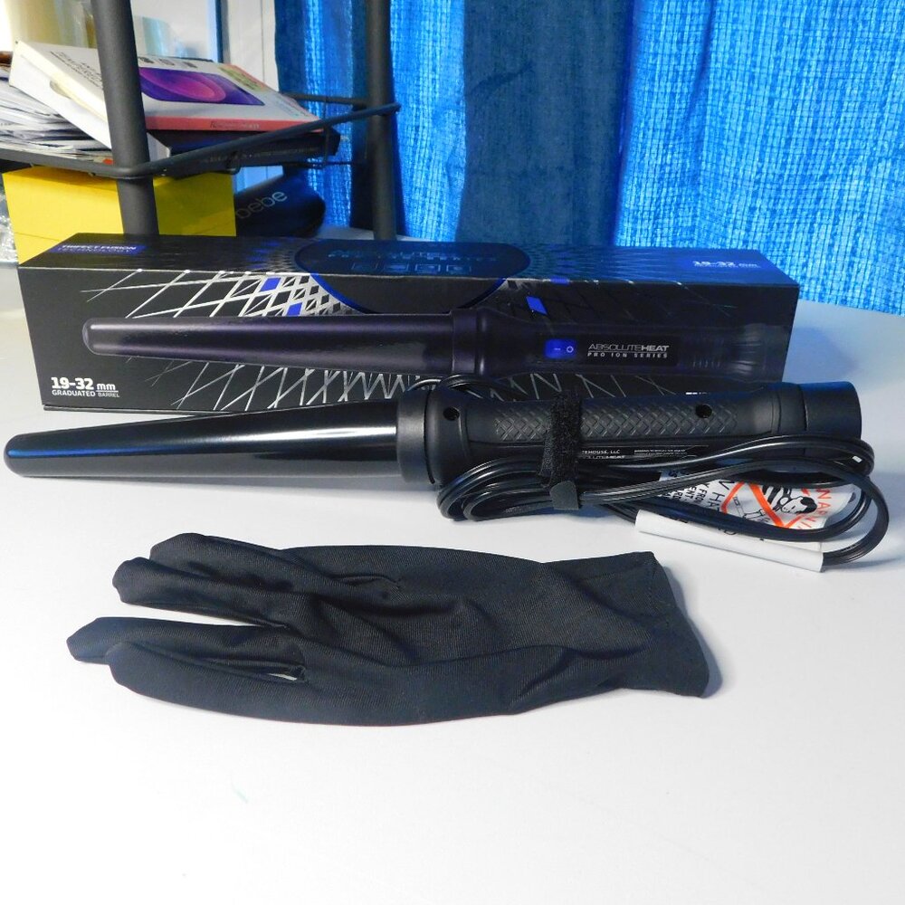 Absolute Heat Pro Ion Series Curling Wand